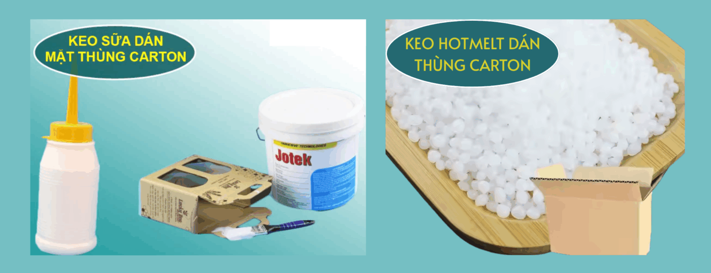 So Sánh Keo Hotmelt Và Keo Sữa Khi Dán Thùng Carton